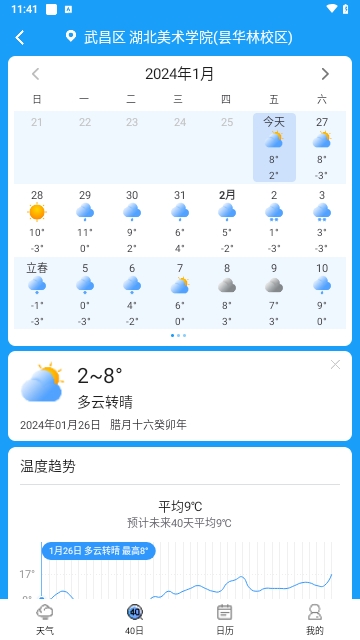 简洁天气