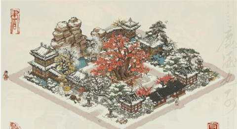 江南百景图白雪镇布局攻略 白雪镇最佳布局大全