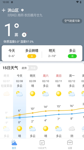 天气预报真准