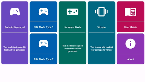GamePad Tester