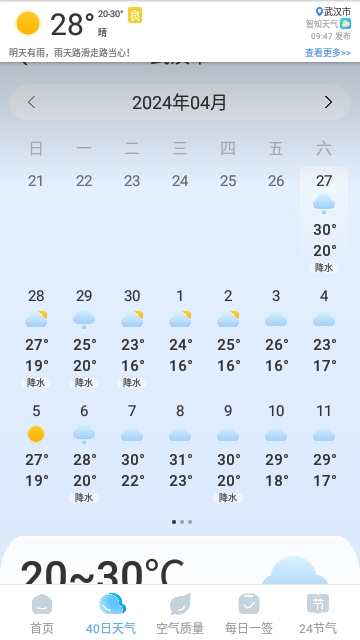 智知天气