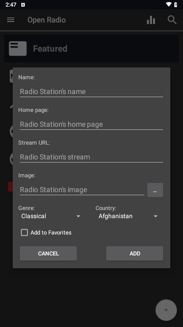 Open Radio