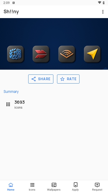 Shiiny Icon Pack