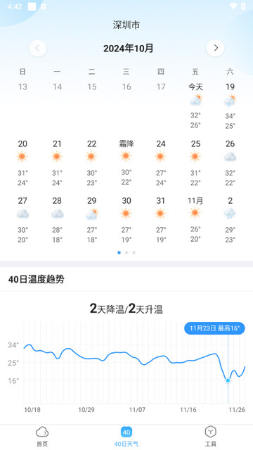 天气预报星无广告版
