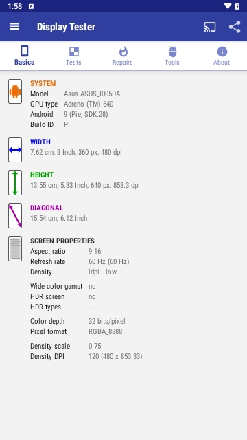Display Tester