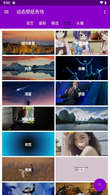 动态壁纸秀场