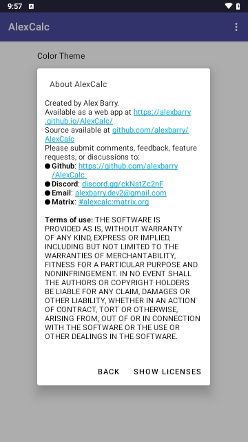 AlexCalc