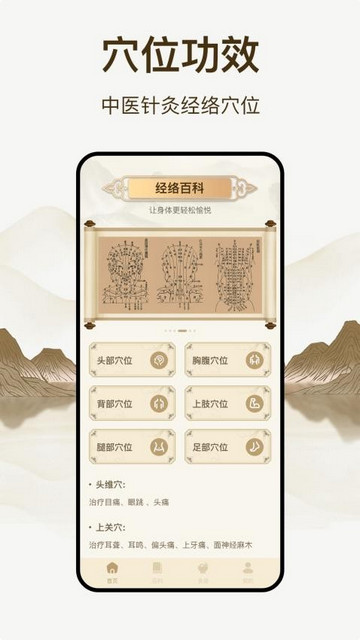 经络穴位图鉴最新版