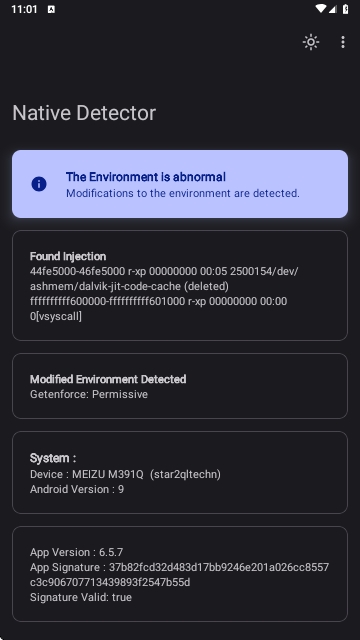 Native Detector