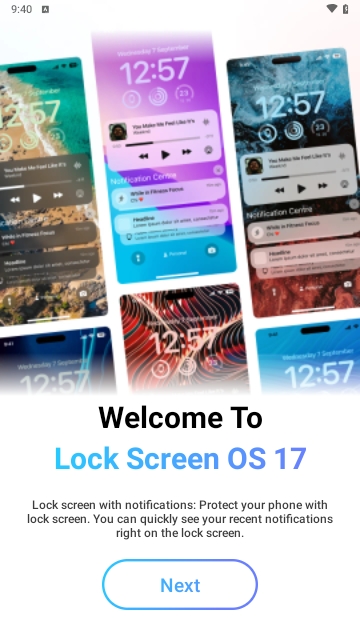 iLock安卓仿iOS17