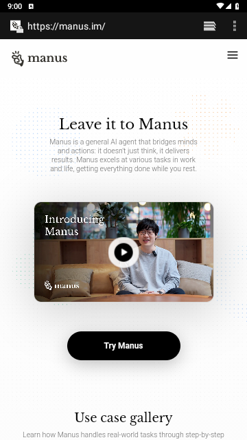 Manus