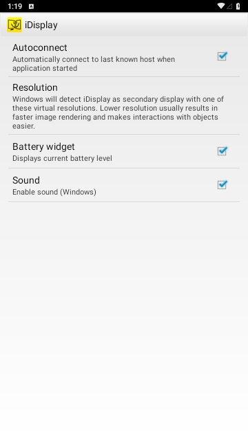 iDisplay