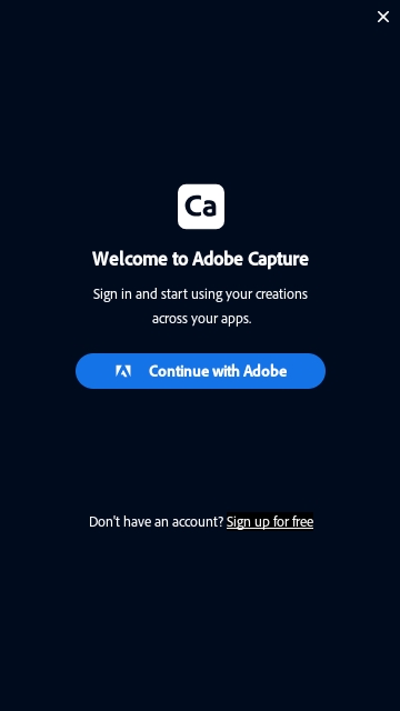 Adobe Capture