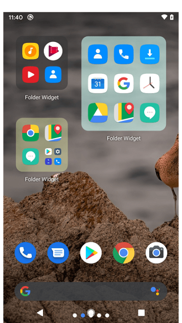 Folder Widget