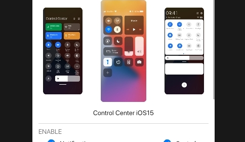 iControl&iNoty iOS15控制中心最新版