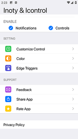 iControl&iNoty iOS15控制中心最新版