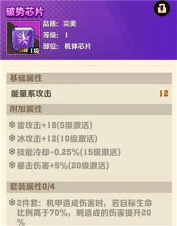 向僵尸开炮机甲芯片怎么搭配 向僵尸开炮机甲芯片搭配指南