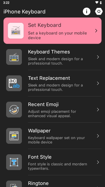 iPhone Keyboard