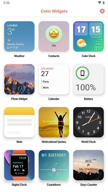 Color Widgets
