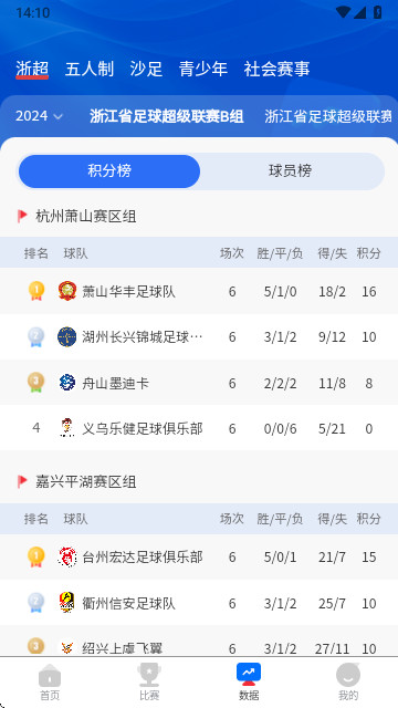 浙里足球手机版app