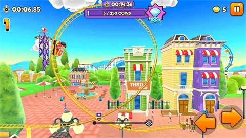 主题公园过山车 (2)
